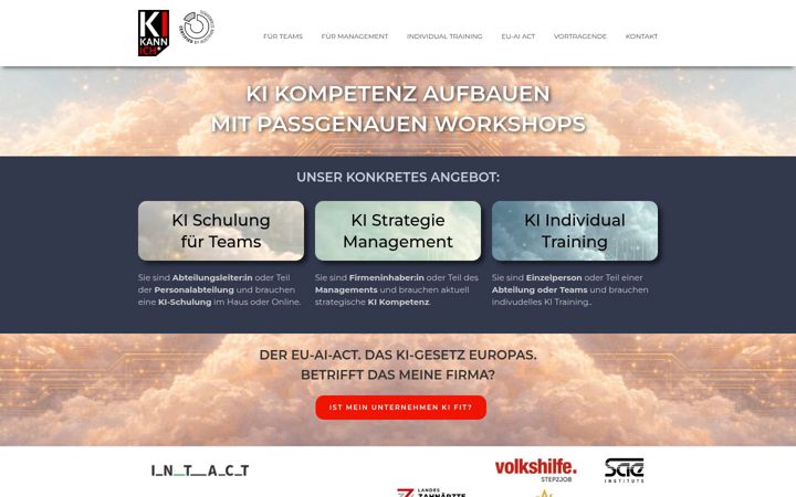 Screenshot of ki-kann-ich.at