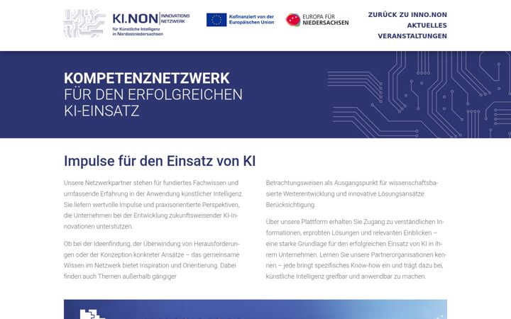 Screenshot of ki-non.de