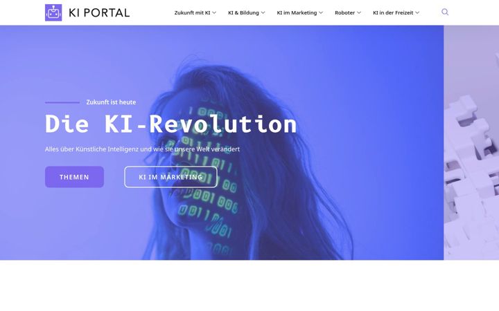 Screenshot of ki-revolution.eu