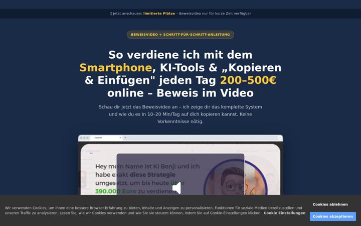 Screenshot of ki-selling.de