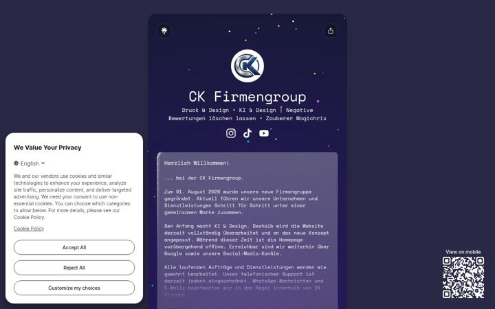 Screenshot of ki-und-design.com