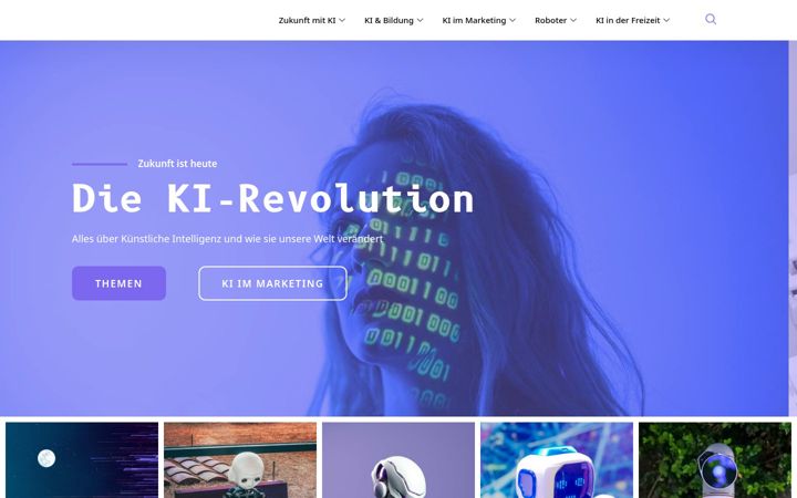 Screenshot of ki-webportal.de