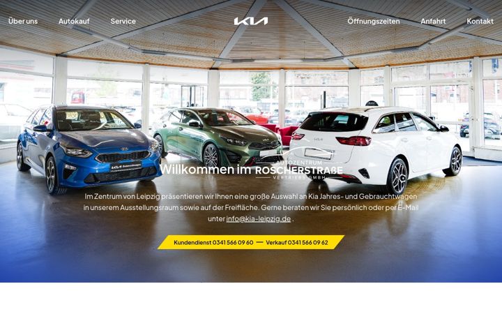 Screenshot of kia-leipzig.de