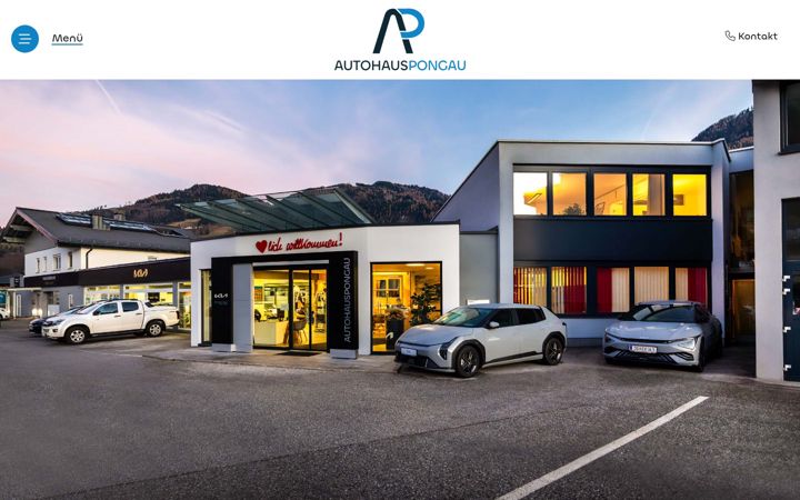 Screenshot of kia-pongau.at