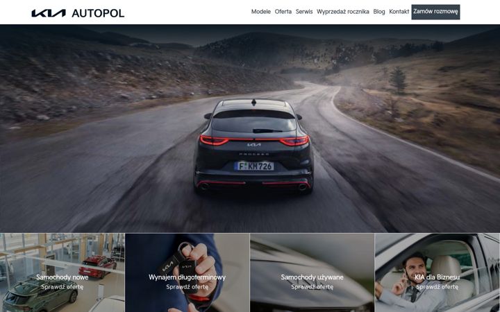 Screenshot of kiagrudziadz.pl