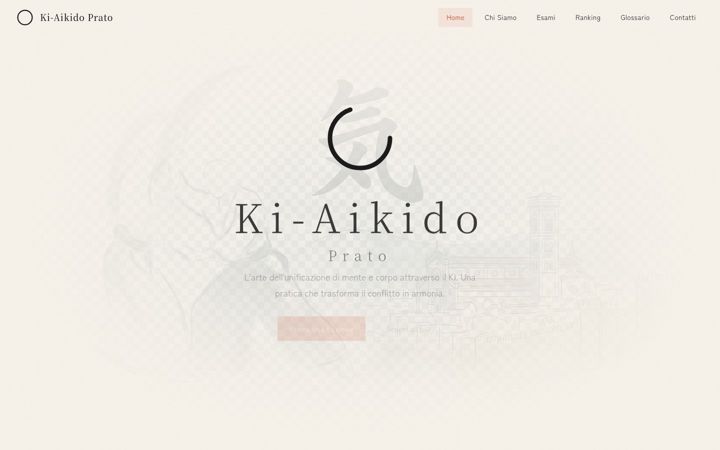 Screenshot of kiaikidoprato.com