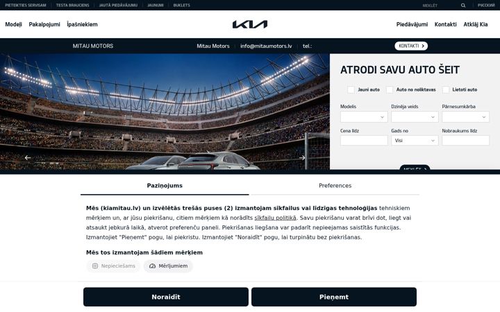 Screenshot of kiamitau.lv
