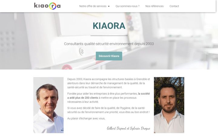 Képernyőkép: kiaora.fr