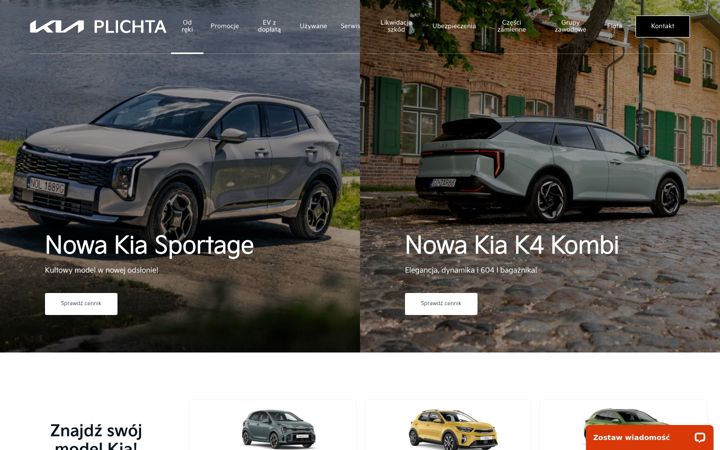 Screenshot of kiaplichta.pl