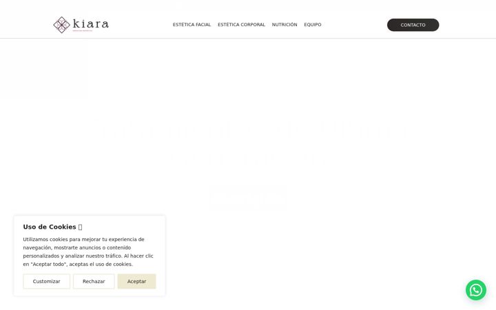 Screenshot of kiaramedicinaestetica.com