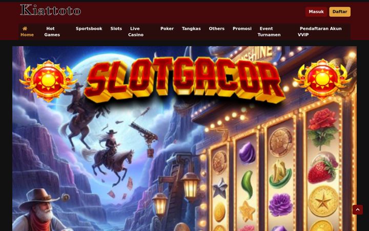 Screenshot of kiattoto.net