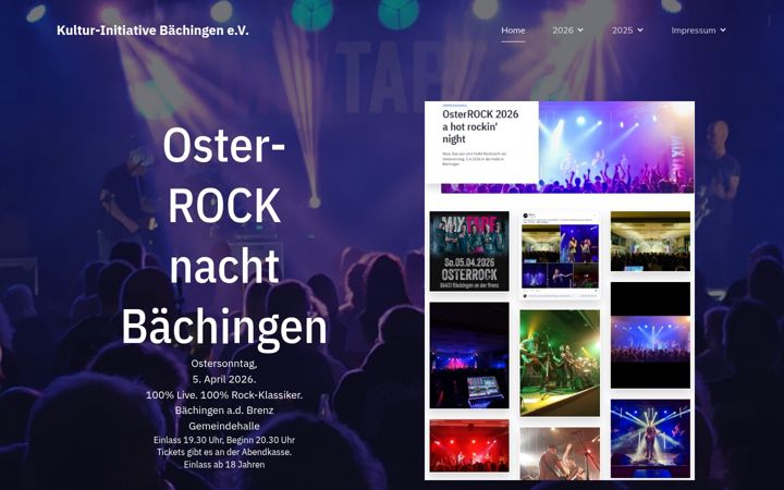 Screenshot of kib-rock.de