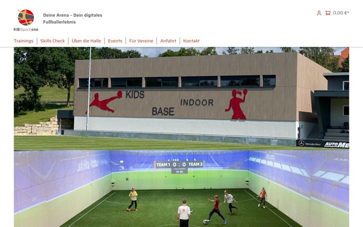 Snímek obrazovky kib-sport.de