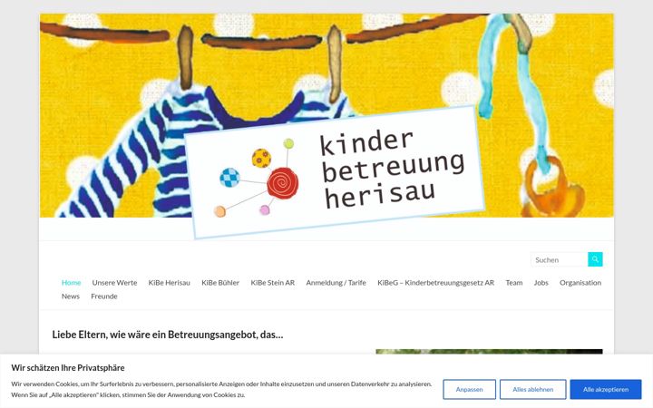Screenshot of kibe-herisau.ch