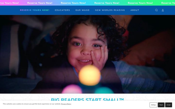 Screenshot of kibeam.com