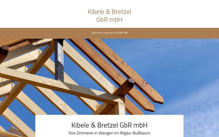Screenshot of kibele-bretzel.de