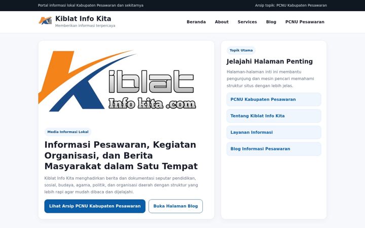 Screenshot stránky kiblatinfokita.com