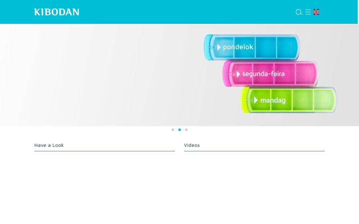 Screenshot of kibodan.com