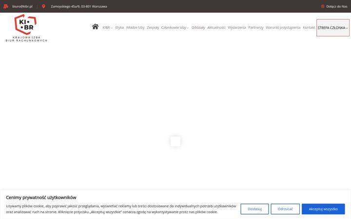 Screenshot of kibr.pl