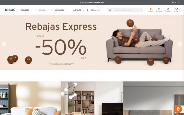 Screenshot of kibuc.com