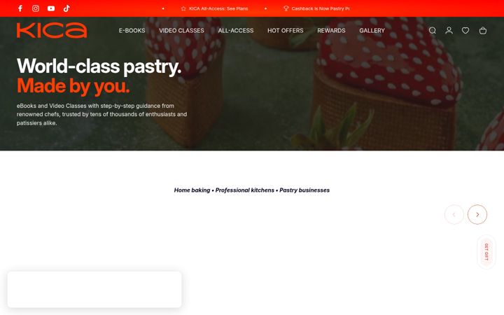 Screenshot of kica-academy.com