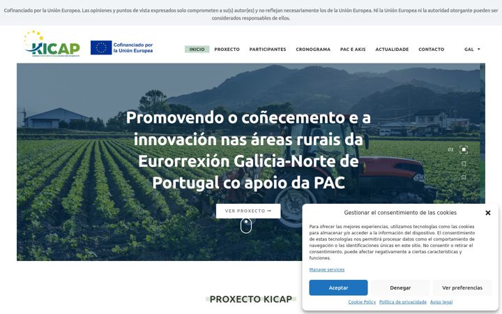 Screenshot of kicap.eu