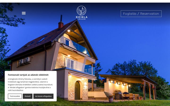 Screenshot of kicikla.hu