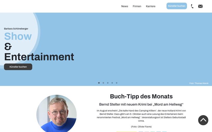 Screenshot of kick-media.de