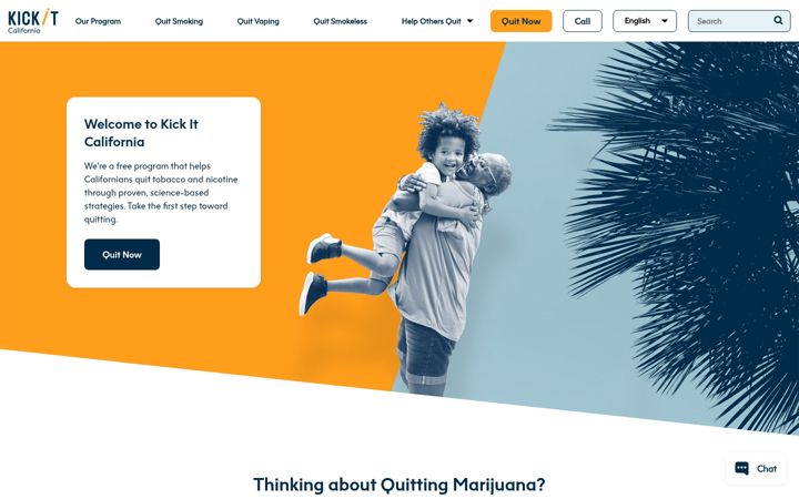 Screenshot of kickitca.org