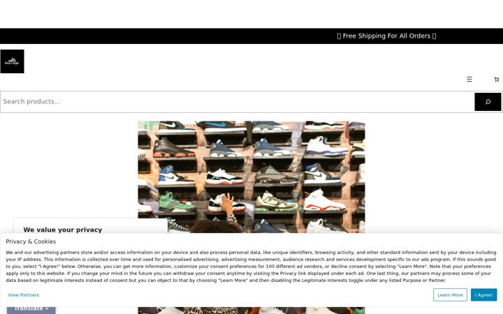 Screenshot of kickonstyle.ca
