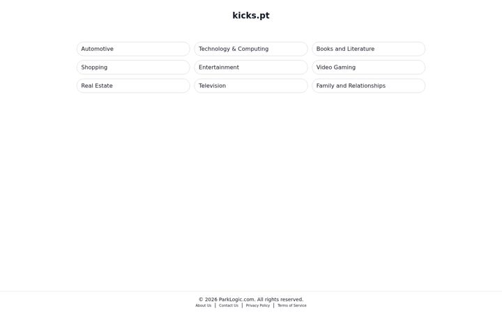 Screenshot of kicks.pt