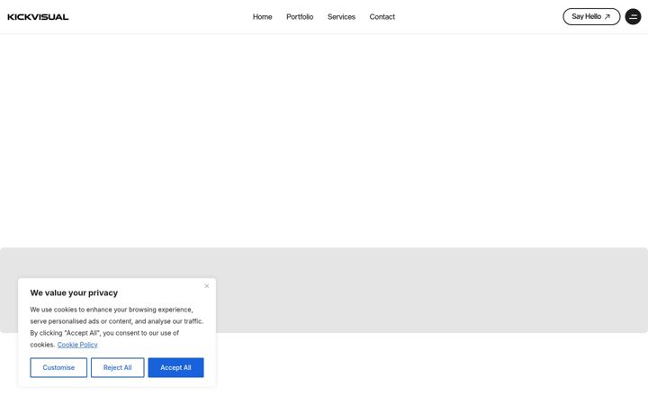 Screenshot of kickvisual.com