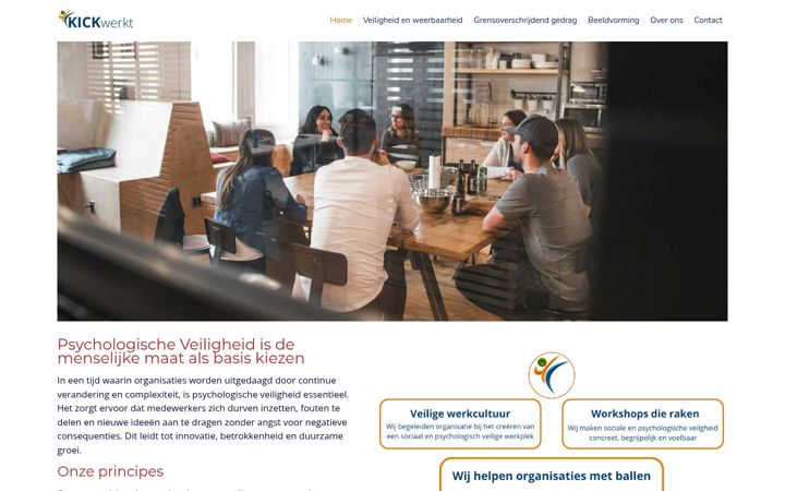 Screenshot of kickwerkt.nl