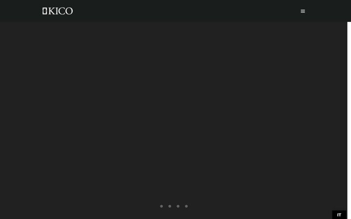 Screenshot of kico.it