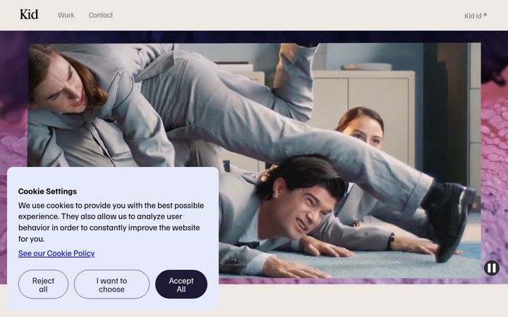 Screenshot of kidcollective.se