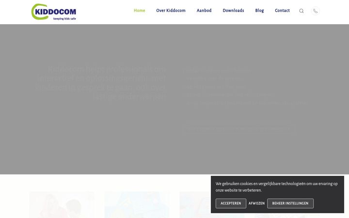 Screenshot of kiddocom.org