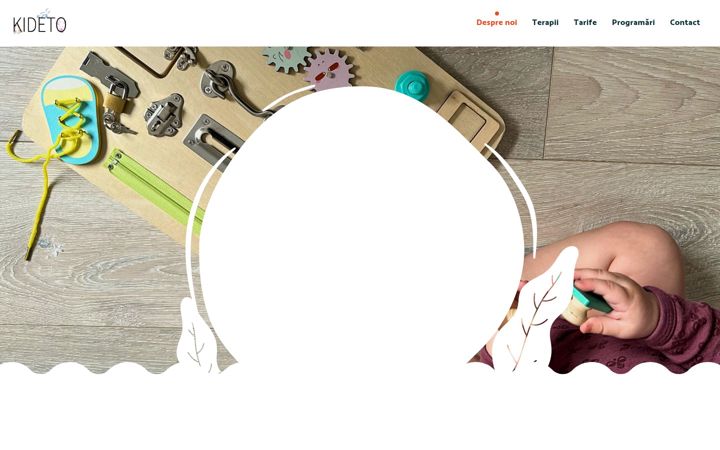 Screenshot of kideto.ro