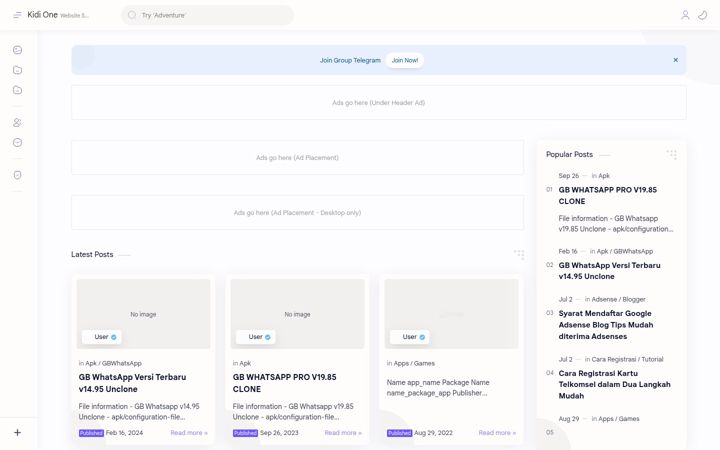 Screenshot of kidione.eu.org