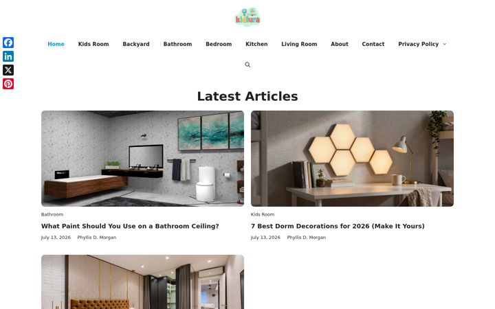 Screenshot of kidlura.com
