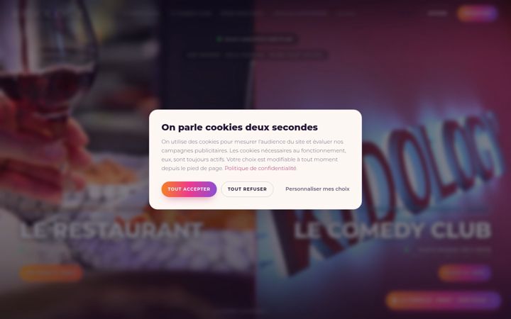 Screenshot of kidology.fr