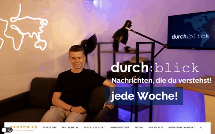 Screenshot of kids-news.eu