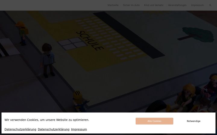 Screenshot of kids-unterwegs.de