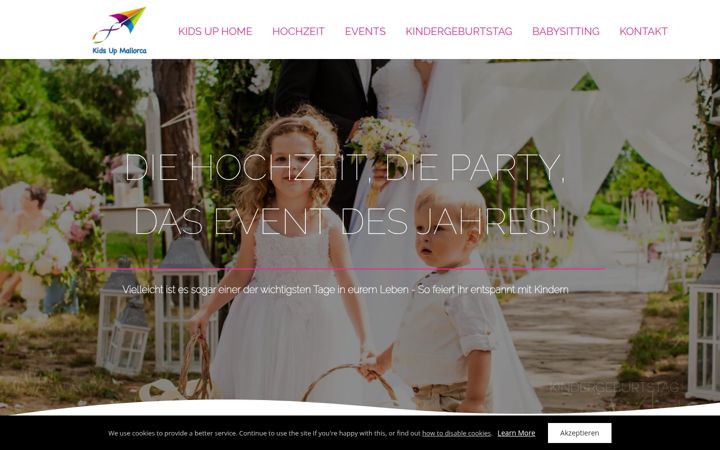 Screenshot of kids-up-mallorca.de