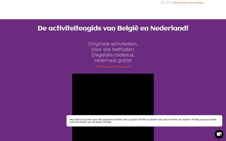 Screenshot of kids2go.be