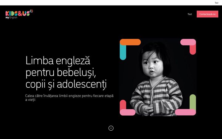 Screenshot of kidsandus.ro