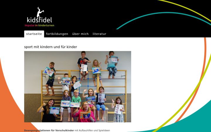 Screenshot of kidsfidel.de