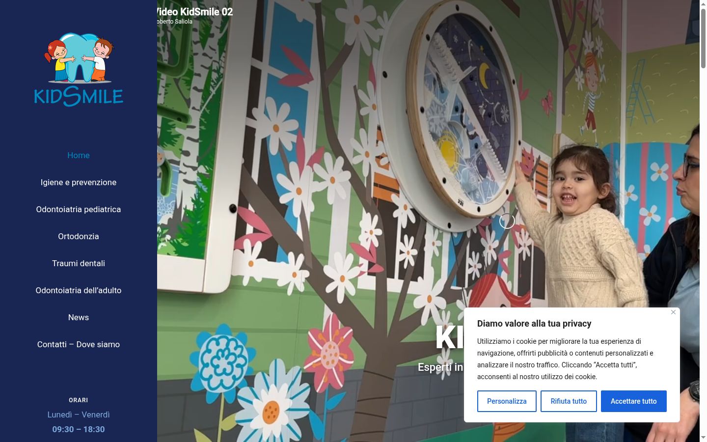 Screenshot van de toestemmingsbanner zoals getoond vóór enige interactie