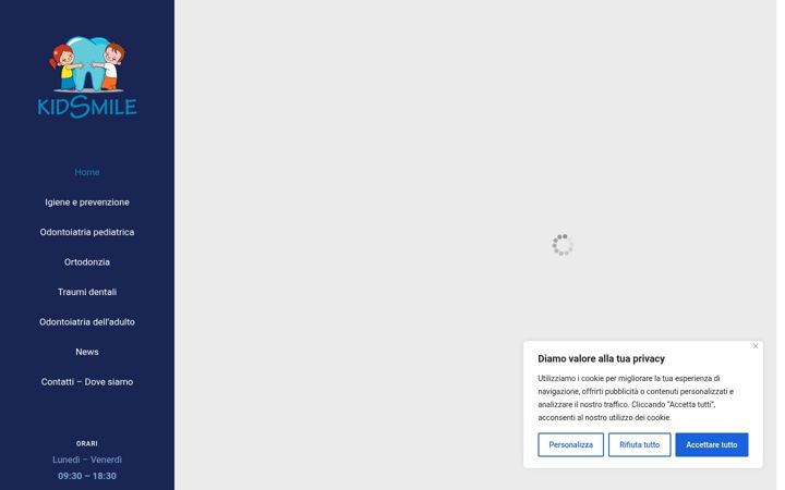 Screenshot of kidsmile.it