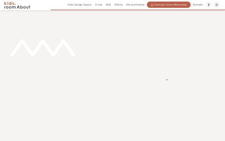 Screenshot of kidsroomabout.pl