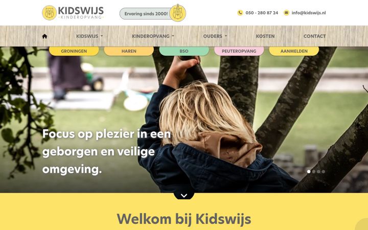 Screenshot του kidswijs.nl